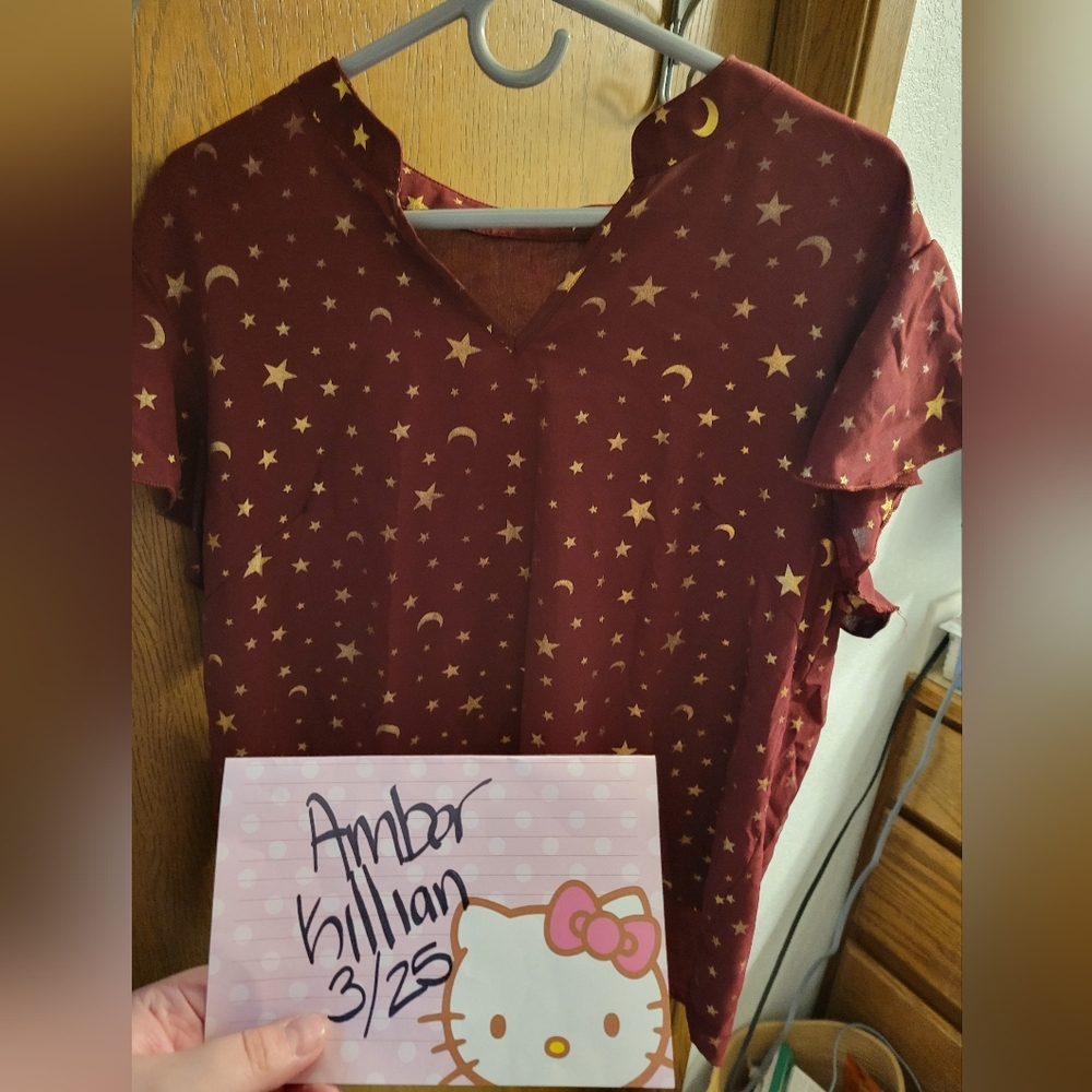 Star And Moon Blouse